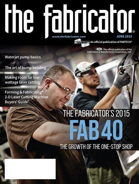 articles on metal fabrication|the fabricator magazine online.